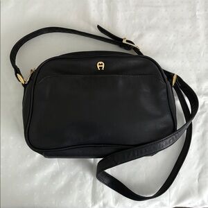 Etienne Aigner Black Crossbody Bag